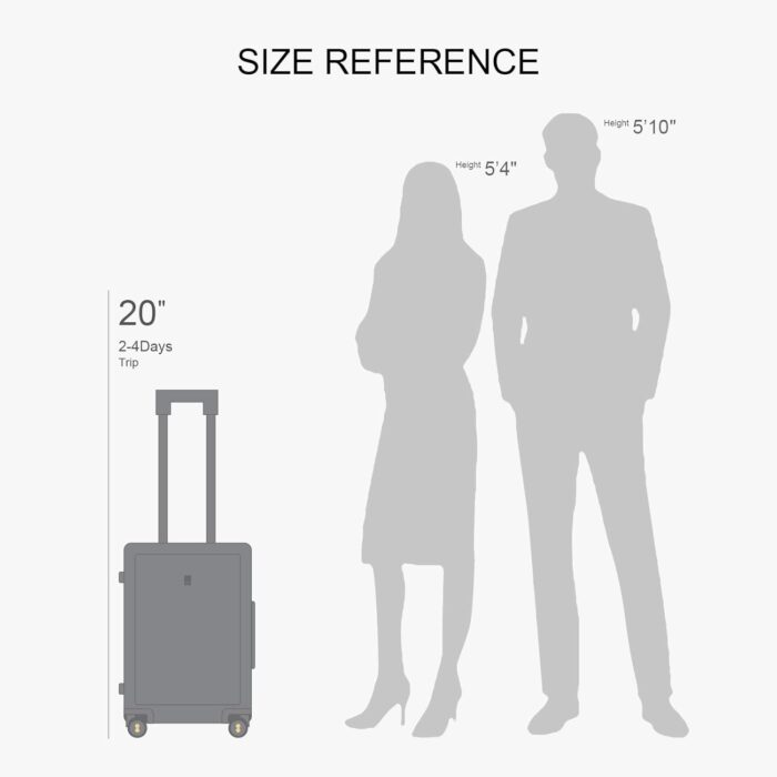 1747652969 level8 hard shell carry on luggage airline approved carry on suitcases with wheels lightweight luminous textured hardside travel bag with tsa lock 20 inch black.jpg