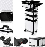 1747656621 topack professional 5 in 1 rolling makeup train case large makeup travel case with key shoulder straphandle cushion，makeup train case organizer，cosmetology case on wheels i white.jpg