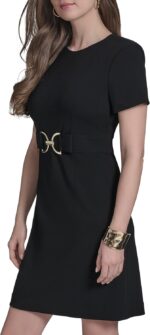 1747658475 halston womens short sleeve scuba sheath dress.jpg
