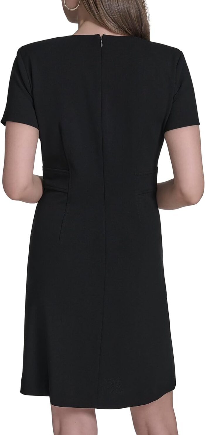 1747658476 halston womens short sleeve scuba sheath dress.jpg
