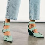 1747661662 fsj women pointed toe metal buckle hollow out leather strappy medium thick wedge stacked heel sandal zipper fashion pumps shoes size 4 16 us.jpg