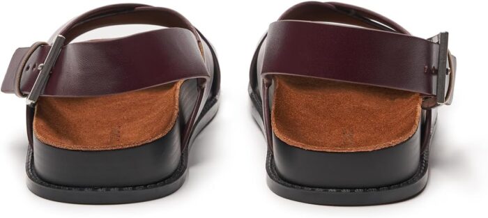 1747668981 c. paravano women sandalscomfortable dressy flat slides summer sandals with arch support for walking beach casual adjustable buckle slip ons fashion shoes.jpg