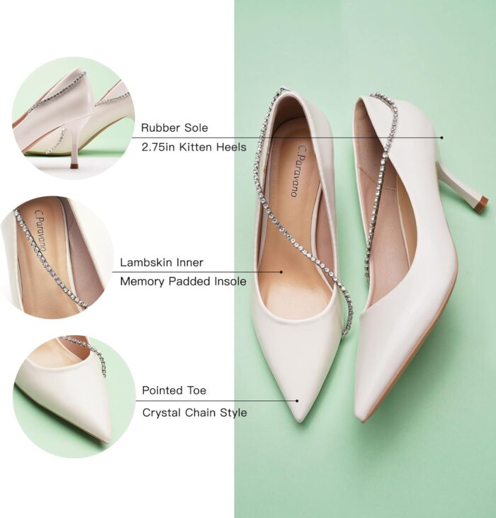 1747680019 c.paravano womens pumps crystal chain heels pointed toe kitten heel comfortable dress shoes elegant party wedding designer shoes.jpg