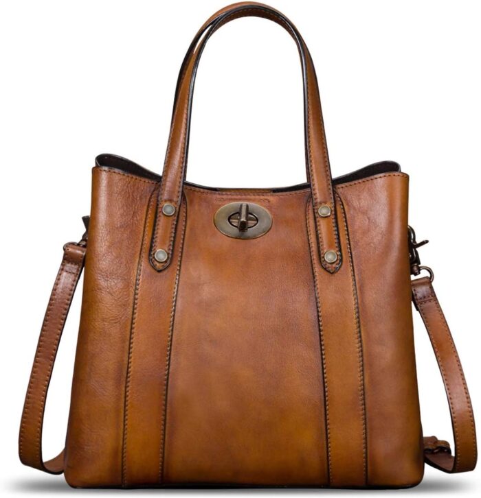 1747713863 genuine leather handbags for women satchel purses vintage handmade shoulder bag cowhide top handle handbag totes.jpg