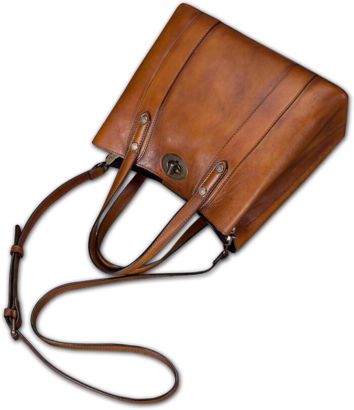 1747713865 genuine leather handbags for women satchel purses vintage handmade shoulder bag cowhide top handle handbag totes.jpg