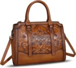 1747724835 genuine leather purses and handbags for women vintage embossed leather top handle satchel crossbody shoulder bag with strap.jpg