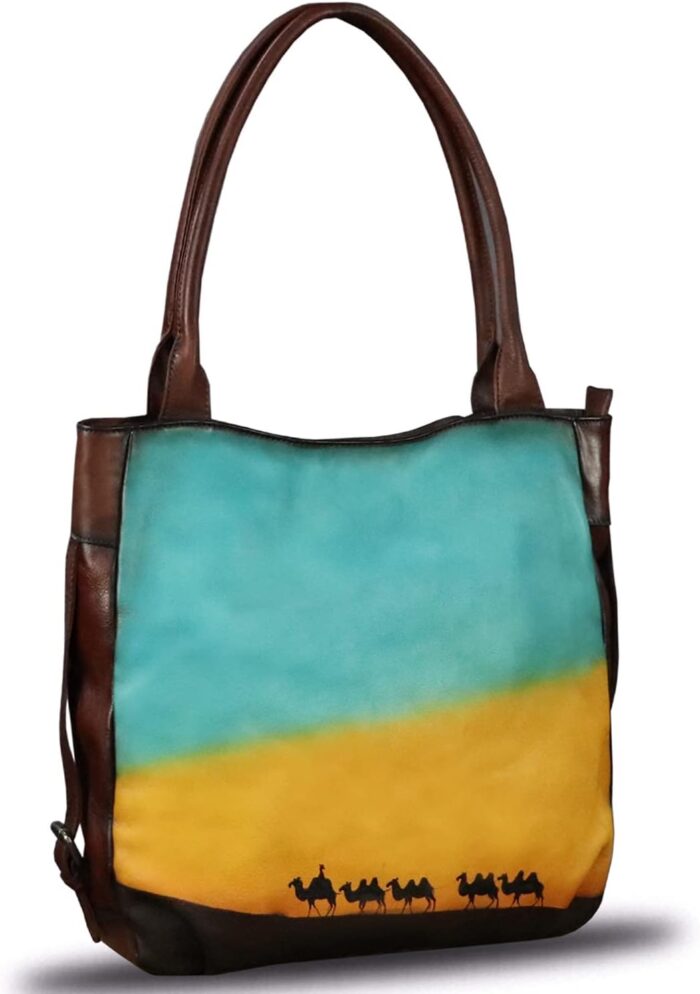 1747732157 genuine leather shoulder bag purse for women retro top handle bags handmade vintage crossbody tote handbags purse.jpg