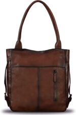 1747732159 genuine leather shoulder bag purse for women retro top handle bags handmade vintage crossbody tote handbags purse.jpg