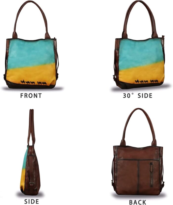 1747732161 genuine leather shoulder bag purse for women retro top handle bags handmade vintage crossbody tote handbags purse.jpg