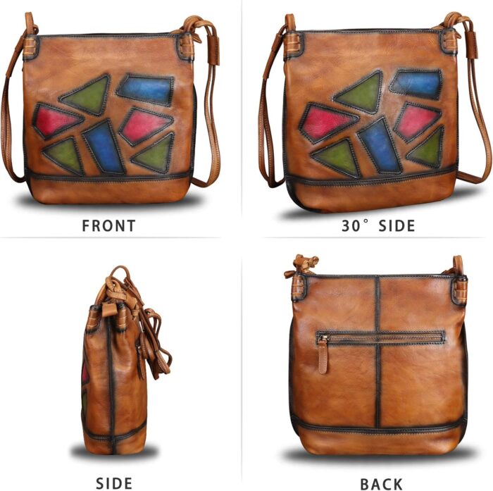 1747739481 genuine leather crossbody purses for women satchel purses vintage handmade shoulder bag cowhide handbags.jpg