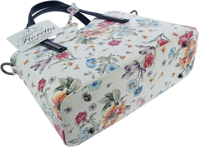 1747750461 italian genuine leather flower pattern top dual handles tote shoulder crossbody handbag for women.jpg