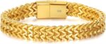 18k gold mens bracelet miami hip hop bracelet high end accessories solid cuban mesh womens bracelet gift fathermothers day christmas thanksgiving gift.jpg