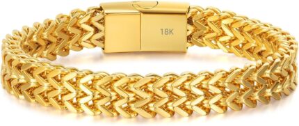 18k gold mens bracelet miami hip hop bracelet high end accessories solid cuban mesh womens bracelet gift fathermothers day christmas thanksgiving gift.jpg