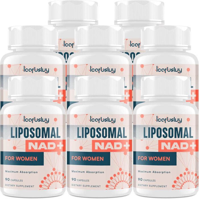 2000mg liposomal nad for women nad supplement with ashwagandha maca black cohosh ginkgo biloba max absorption nad plus menopause cognitive clarity energy aging defense 720 capsules.jpg