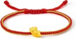 24k gold bracelet chinese animal charm bracelets adjustable red string lucky zodiac chain cute charms snake beads link protection bangle good luck braided rope new year jewelry gift for wmen men.jpg
