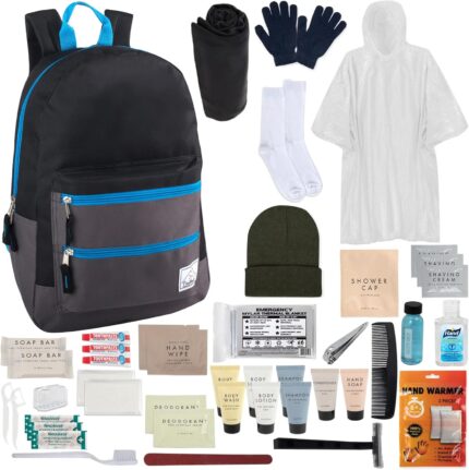45 piece camping backpack outdoor hygiene kit essentials individually wrapped personal hygiene kits for homeless men women 12 kits of 45 pieces.jpg
