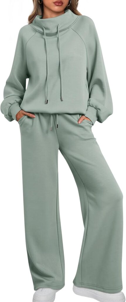 Automet lounge sets for women sweatsuits 2 piece outfits 2025 fall drawstring sweatshirt wide leg sweatpants tracksuit.jpg