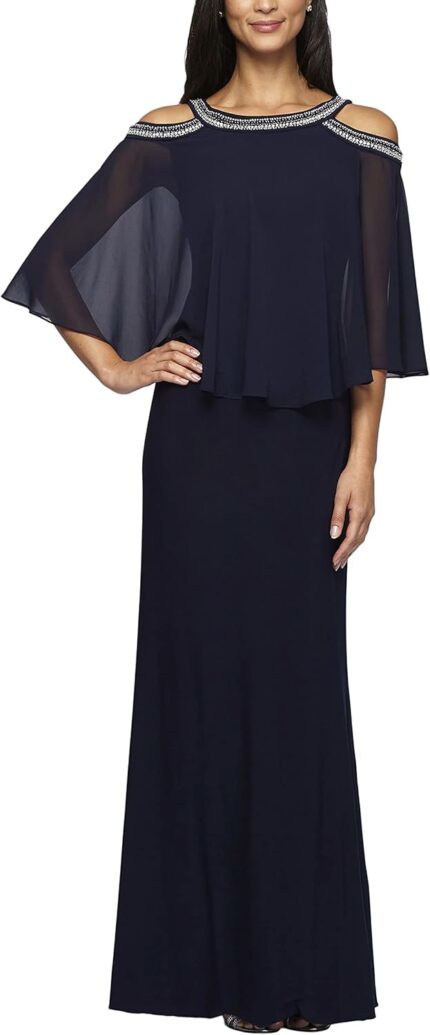Alex evenings womens cold shoulder popover dress.jpg