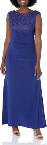 Alex evenings womens long cowl back mother of the bride dress formal event wedding guest gown petite and regular sizes.jpg