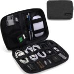 Bagsmart electronics organizer travel case small cord bag tech organizer as travel accessories for men women cable essentials for phone sd card black.jpg