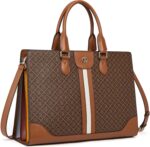 Bostanten leather laptop briefcase for women shoulder bag 15.6 inch business computer work tote.jpg
