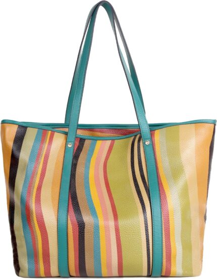 Boyatu genuine leather tote bag large leather purse for women fashion designer handmade tote for ladies.jpg