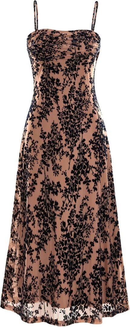 Btfbm womens summer dress sleeveless spaghetti strap midi dress sexy cowl neck floral cocktail dress party dresses.jpg