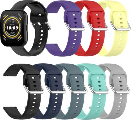 Babyvalley bands compatible with keeponfit idb03 band adjustable breathable soft strap replacement band wristband for keeponfit smartwatch 1.57.jpg