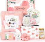 Birthday gifts for women self care gifts for women relaxing spa gifts basket care package wflannel blanket unique gifts box for mom her best friend sister grandma wife.jpg