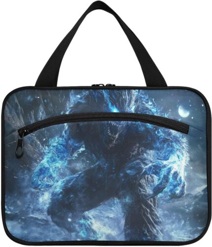 Blue flash tech ape warrior hanging toiletry bag for men traveling with hook designer essential hanging toiletry bag for trip essentials hotel bolso para maquillaje l.jpg