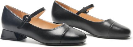 C.paravano womens mary jane pumps low block heel ankle strap round toe comfortable dress shoes for workpartywedding formal events casual outfits.jpg