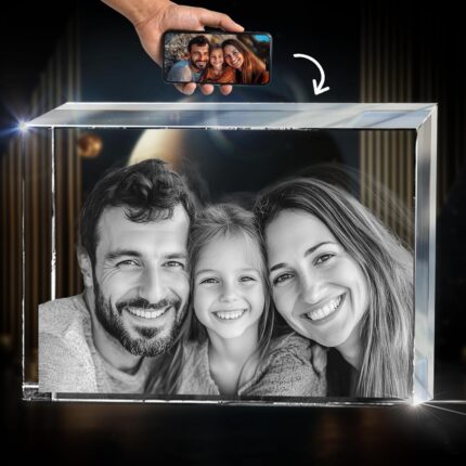 Captur3d 3d crystal photo mothers day personalized gifts for mom women wife rectangle 3d laser etched crystal cube custom glass picture with your own photo birthday anniversary moms gift.jpg
