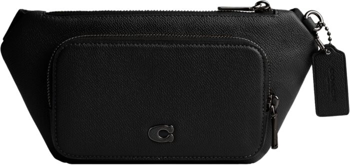 Coach belt bag in crossgrain leather black.jpg