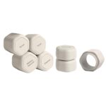 Cadence travel containers full skincare set magnetic travel capsules 2 small 0.56oz 4 medium capsules 1.32oz extender 1.43oz with multiple labels for better organization sand.jpg