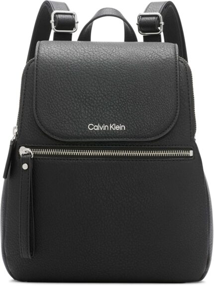 Calvin klein elaine bubble lamb novelty key item flap backpack.jpg