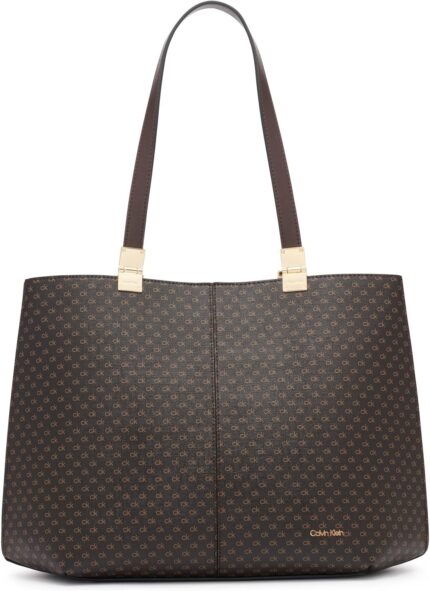 Calvin klein granite geometric tote bag – vegan leather monogram 3 pockets.jpg