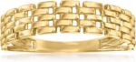Canaria 10kt yellow gold panther link ring.jpg