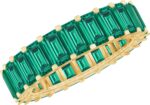 Certified lab grown emerald full eternity ring for women aaaa quality emerald wedding band ready to gift.jpg