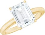 Certified moissanite 7x9mm emerald cut engagement ring d vs1 quality moissanite solitaire ring ready to gift.jpg