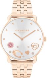 Coach elliot womens watch sleek design with scattered charms timeless style for every occasion gift for her water resistant 36 mm.jpg
