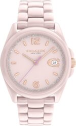 Coach greyson womens ceramic watches enhancing elegance for every event water resistant.jpg