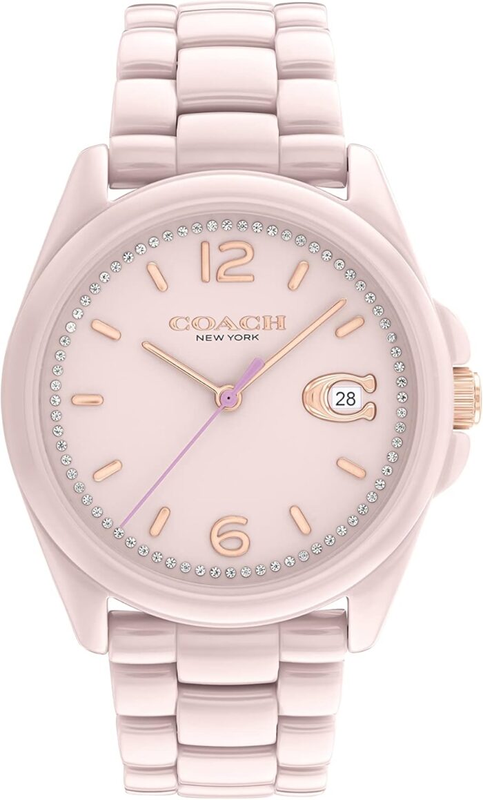Coach greyson womens ceramic watches enhancing elegance for every event water resistant.jpg