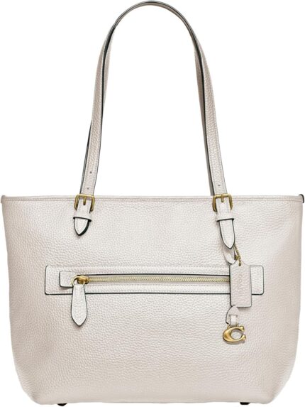 Coach womens polished pebble leather taylor tote.jpg