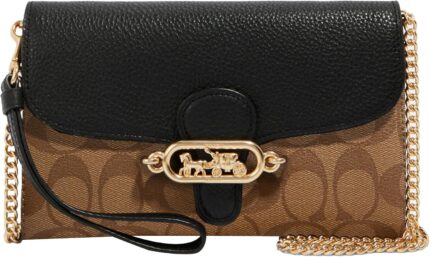 Coach womens signature elle hardware chain crossbody.jpg