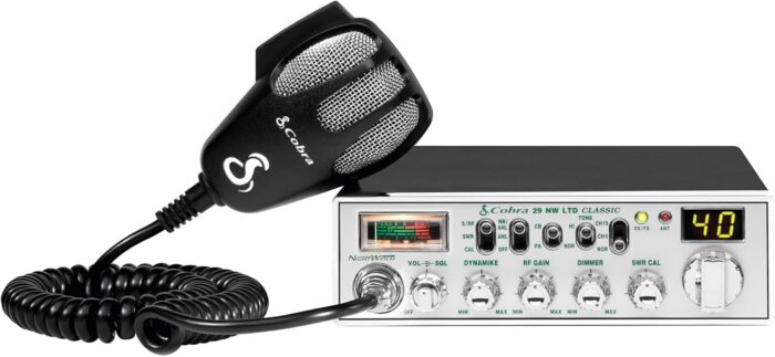 Cobra 29 nw amfm classic professional cb radio easy to operate emergency radio travel essentials instant channel 919 full 40 channels swr calibration and nightwatch illumination display black.jpg