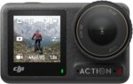 Dji osmo action 4 essential combo 4k120fps waterproof action camera with a 11.3 inch sensor stunning low light imaging10 bit d log m color performance long lasting 160 mins outdoor camera.jpg
