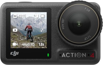 Dji osmo action 4 essential combo 4k120fps waterproof action camera with a 11.3 inch sensor stunning low light imaging10 bit d log m color performance long lasting 160 mins outdoor camera.jpg