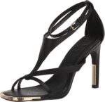Dkny womens strappy open toe with metallic heel heeled sandal.jpg