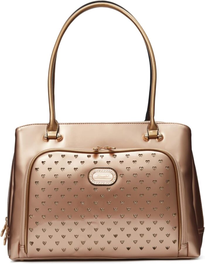 Designer laptop tote bag – stylish womens business shoulder bag with heart pattern work organizer handbag for 15.6 laptops.jpg