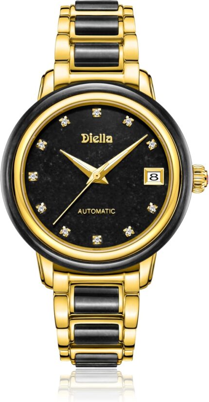 Diella automatic watches for men and womenluxury jade wrist dress watch with luminous displaywaterproof.jpg